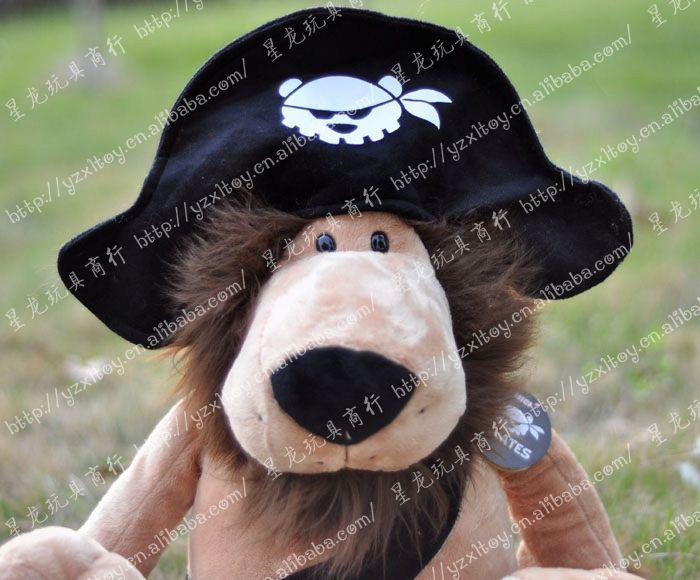 nici 海盗系列 海盗熊 独眼熊 加勒比海盗 公仔 毛绒玩具图片,nici