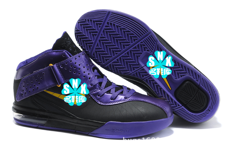 soldier v pop x 詹姆斯士兵5代战靴 男鞋 男子篮球鞋 黑紫黄 145.