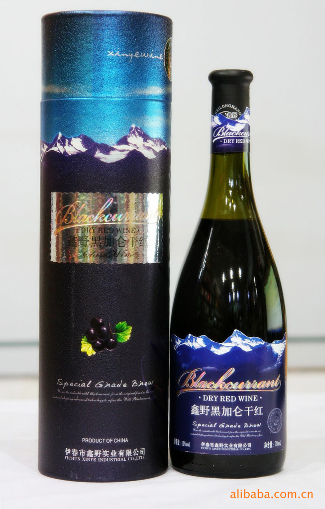鑫野黑加仑干红