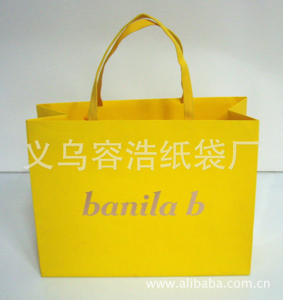 品牌纸袋订做,牛皮纸袋,服装纸袋 义乌纸袋厂