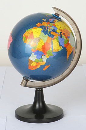 厂家热销供应深蓝色直径106cm转动地球仪带电池欢迎采购