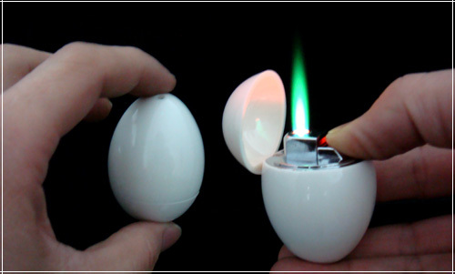 新奇特礼品 r4530a 真假鸡蛋打火机|本鸡蛋