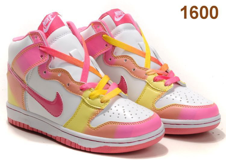 2011新款 正品 nike/耐克 air force1 彩虹板鞋 女鞋 120.00,110.