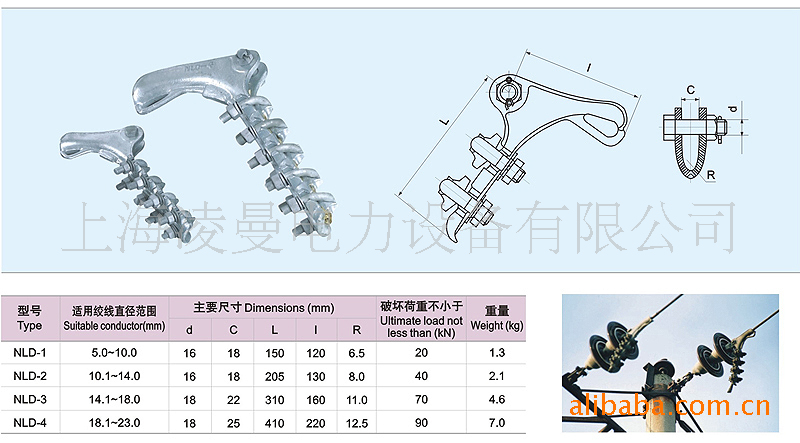 供应电力金具,耐张线夹,nld看锻铸铁耐张线夹