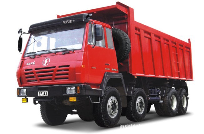 出口陕汽奥龙8x4 自卸车 国三排放
