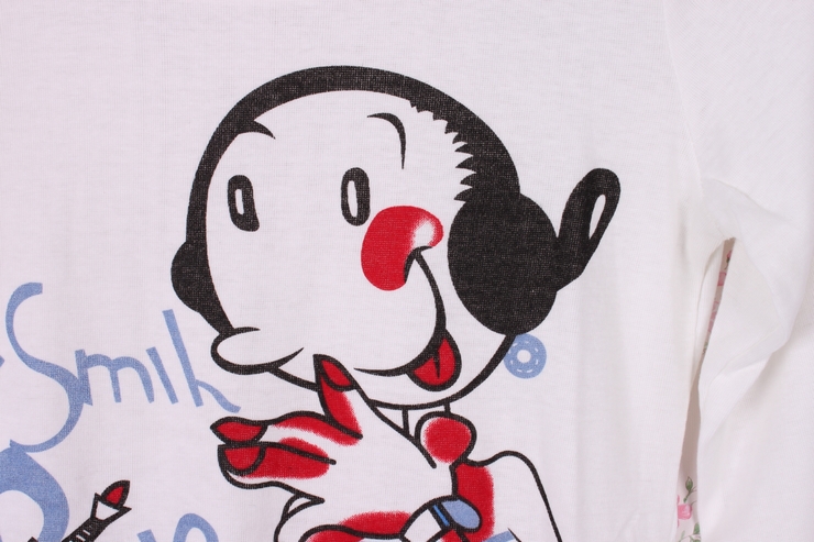 秋季韩版百搭长款打底奥利弗长款女式t恤088