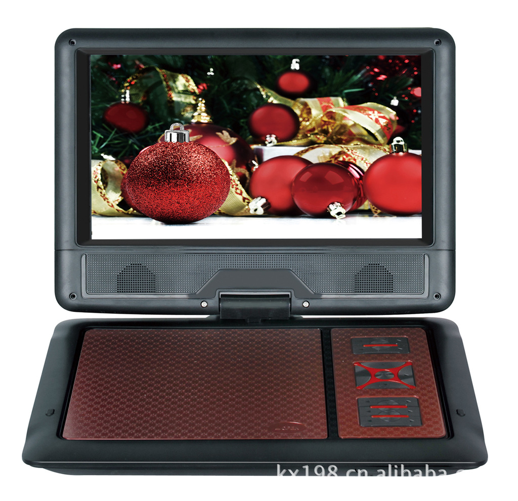 9寸 移动dvd 紫光光电 9568 高清显示屏