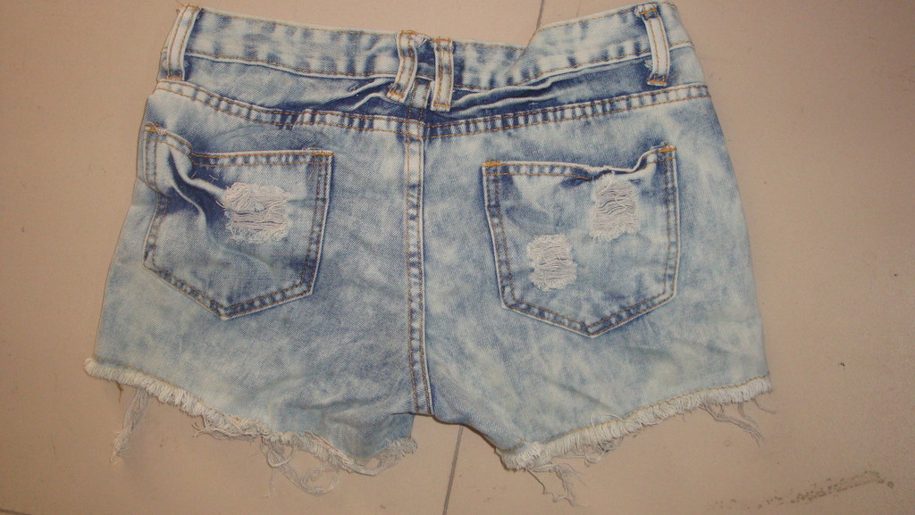 2011新款热销 磨烂热裤短裤 破烂王女热裤 修身显瘦 百搭图片_6