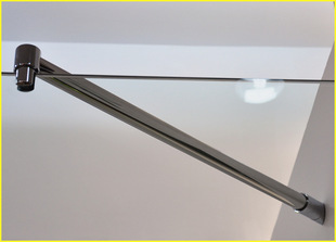 世纪碧波淋浴房--所用五金件展示-纯铜斜拉杆