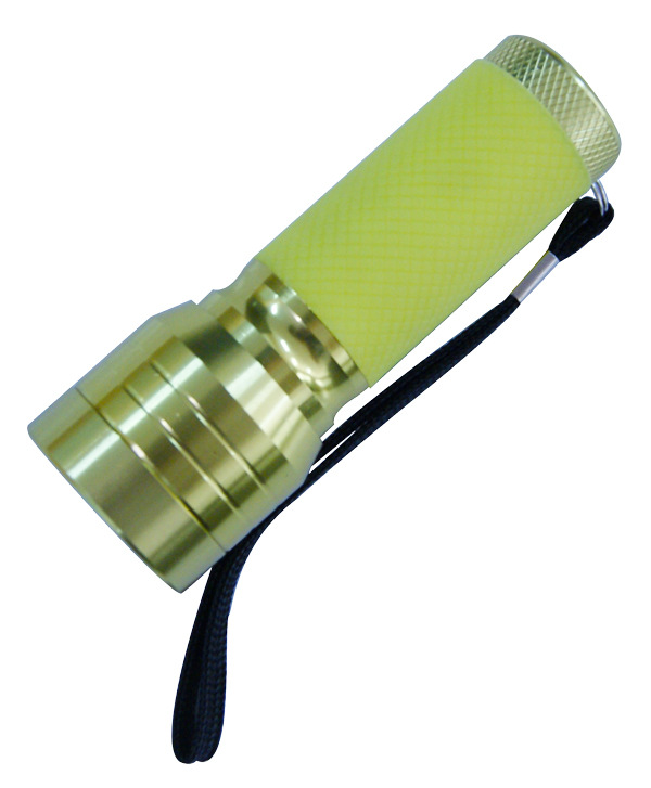 工厂热销防水铝合金夜光led手电筒d47