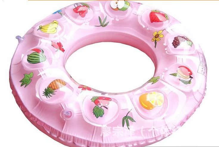 夏乐正品 70cm双层儿童充气水晶游泳圈_特惠价】其他婴童洗浴用具价格