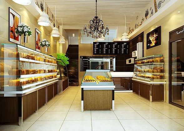 供应河南蛋糕店装修 饼屋设计 饼店装修 蛋糕房装修设计图图片_1