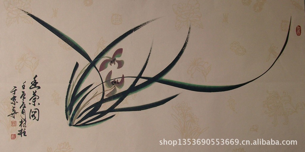 出售书画家杨根柱的工笔画