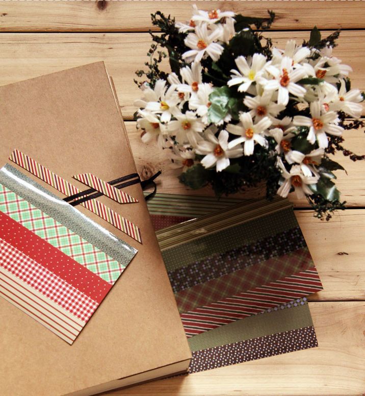 五彩斑斓~彩虹条4 diy必备~10张入