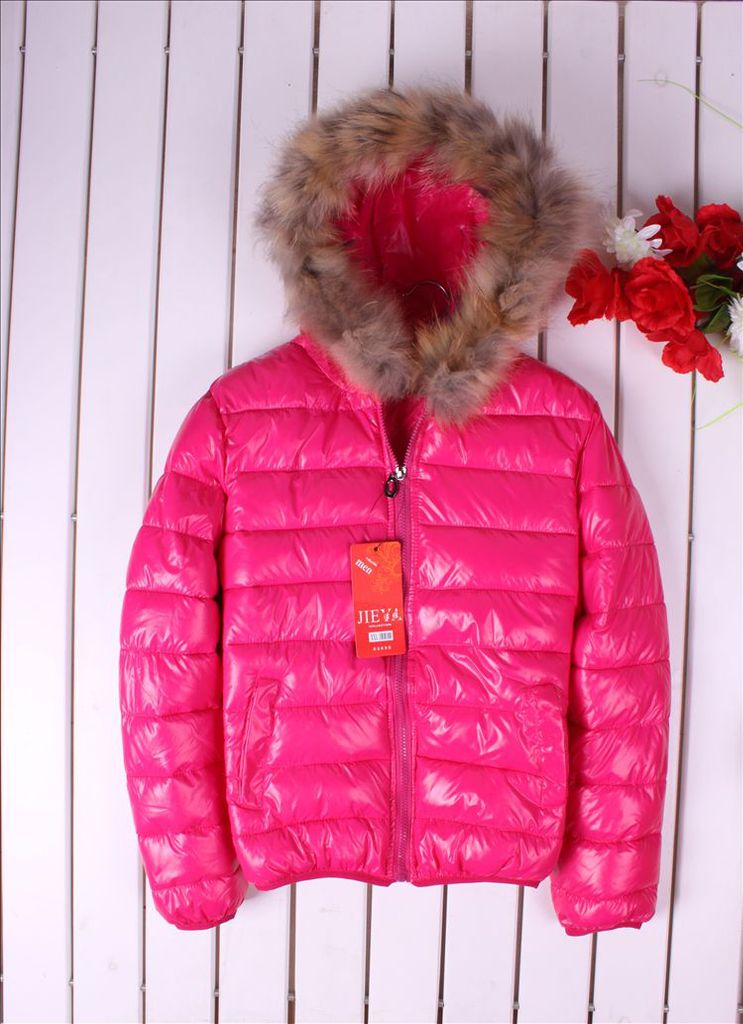 时尚短款棉衣 修身棉衣 羽绒棉棉衣 毛领棉衣图片_6