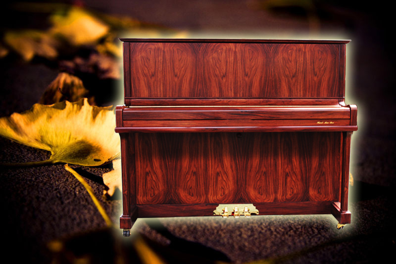 哈德曼 hardman 花梨木钢琴 123