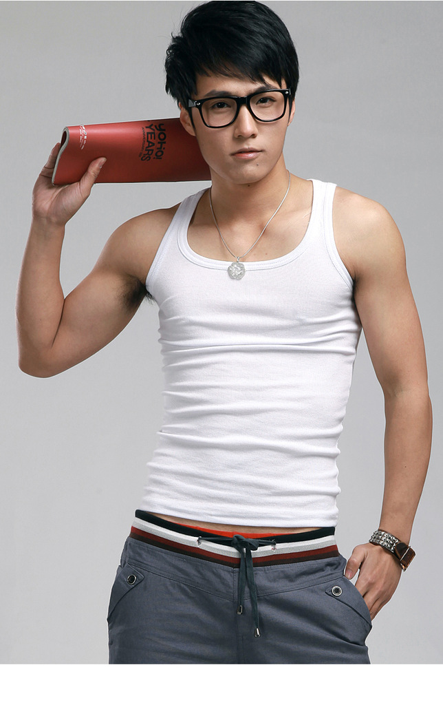 2013夏季新款 汗背心 背心男 男式背心 型男夏日必备韩版背心