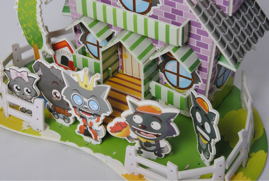 喜羊羊系列拼图存钱屋】价格,批发,供应商厂家 - 义乌市军天玩具厂