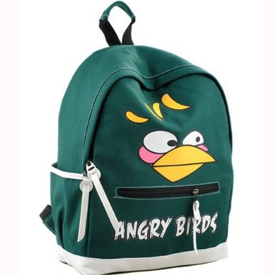 愤怒小鸟 卡通书包 书包 帆布包 加工生产