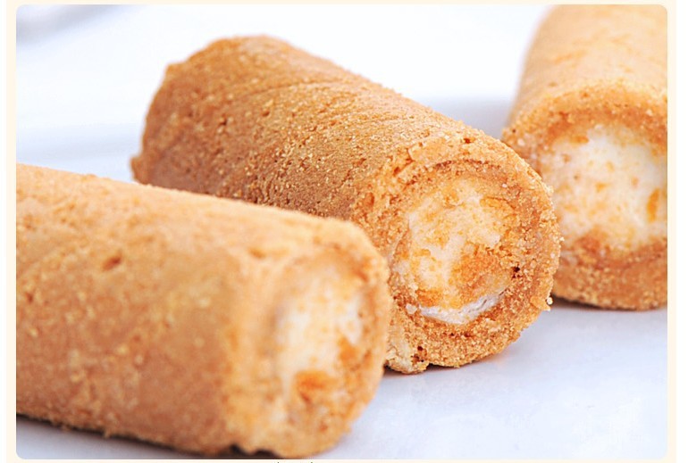 厂家批发促销 80后零食 有着浓郁奶油香味的威化内层香脆可口,卷心