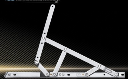 22方槽不锈钢系列幕墙上悬窗撑铰链(分左右)