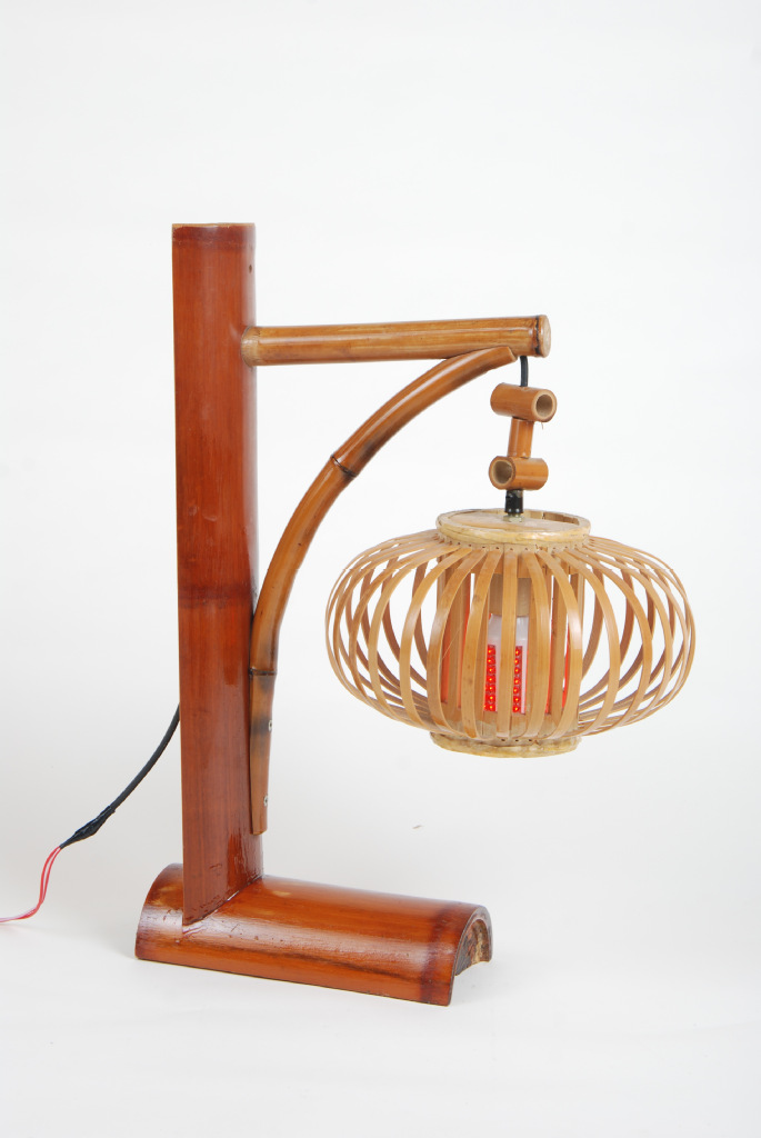 原生态竹灯笼台灯(led)