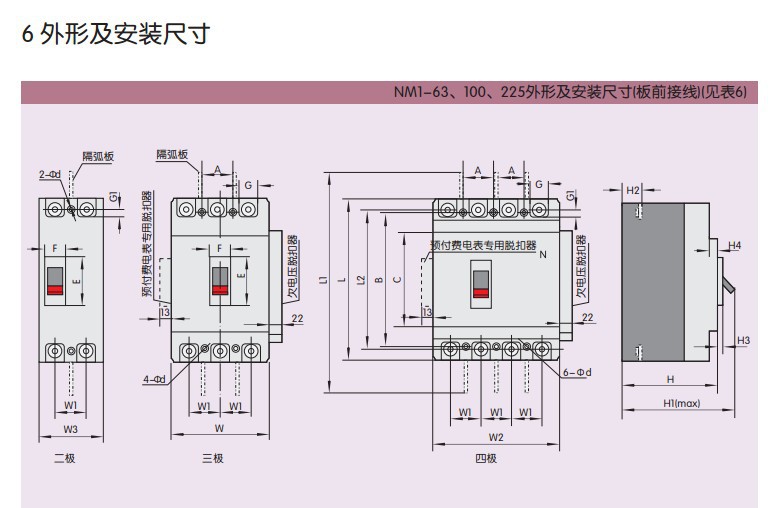 西门子塑壳断路器图解图片