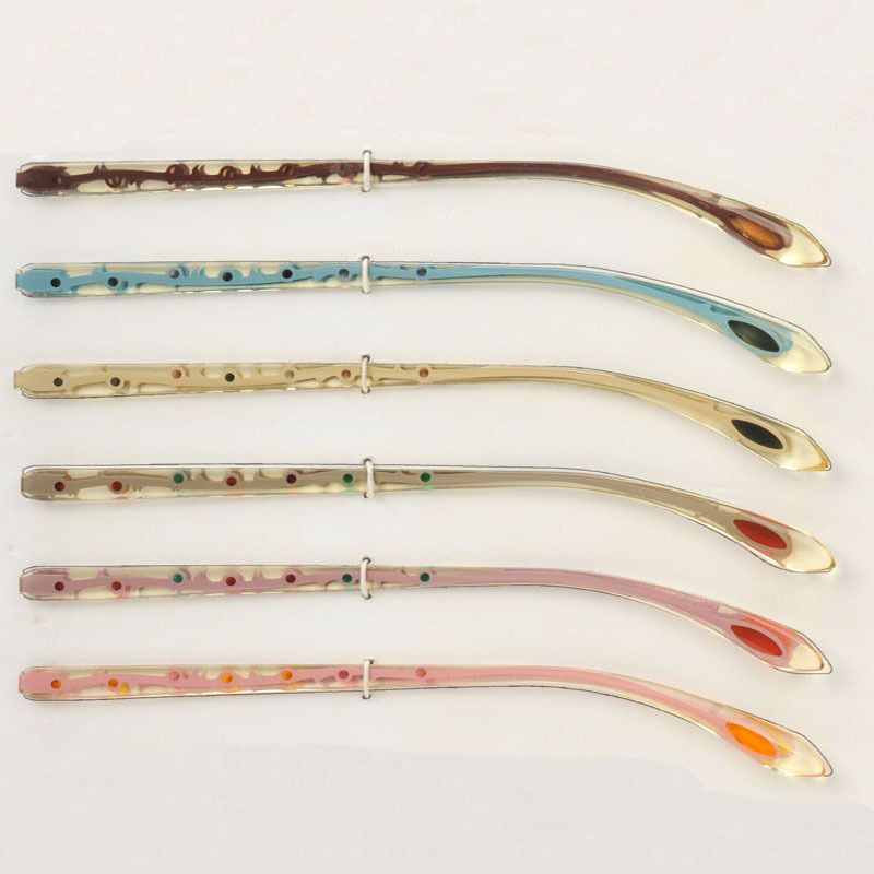 供应高档眼镜配件(水晶脚丝,树脂肶,眼镜脚)