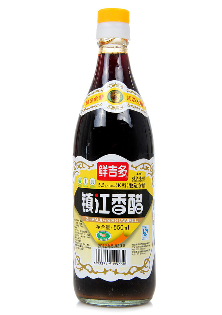 长期批发 鲜吉多调味品 镇江k型香醋550ml*12瓶 年货必备