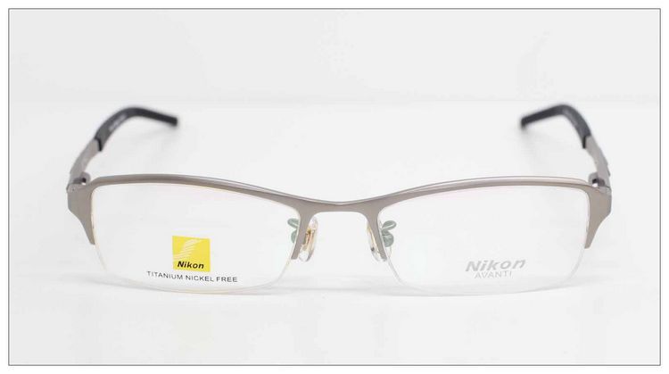 2012新款 尼康nv9520 纯钛 半框 近视 眼镜架 男款 大方 帅气