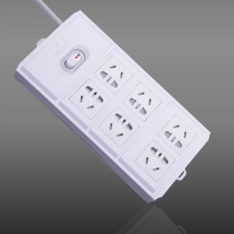 插座批发正品公牛插座6孔位5米线儿童保护门 gn-e17(过载保护)