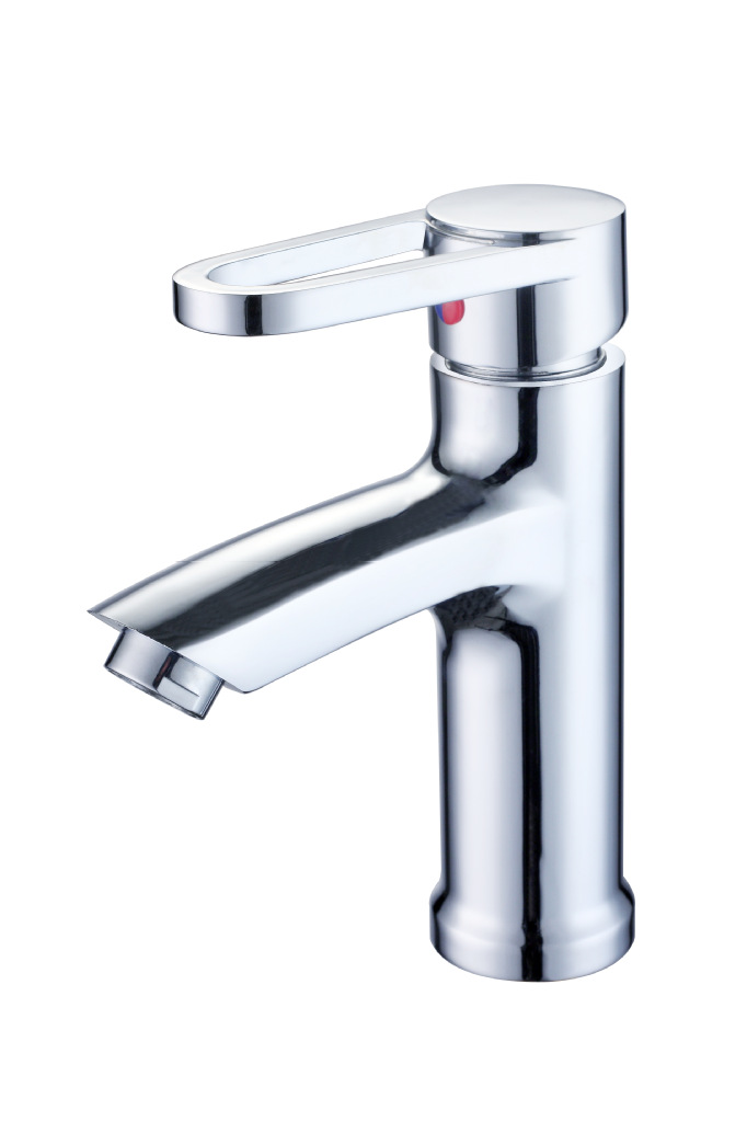 厂家直销锌合金单把水龙头 面盆单孔水龙头 厨房水龙头 水暖五金