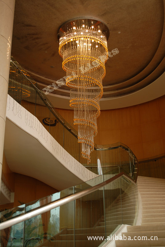 酒店大堂灯具设计,图纸深化,生产,安装售后