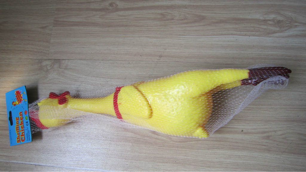 中号惨叫鸡 整蛊玩具 尖叫鸡 发泄鸡