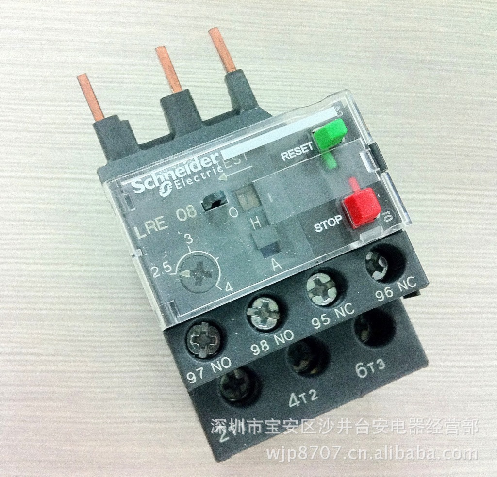 原装正品施耐德schneider热继电器lre08n254a