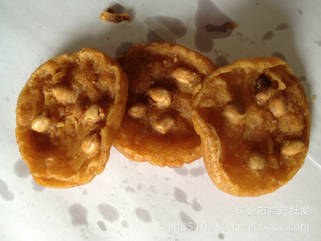 瑞金特产 江西特产 赣南特产 红都食品油炸食品 煎果子图片_2