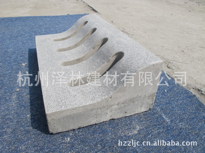 仿花岗岩g654芝麻灰复合混凝土异形下水路缘石路牙侧石平石-下水