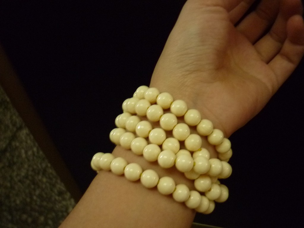 河马牙108粒0.8cm手串/项链 饰品礼品