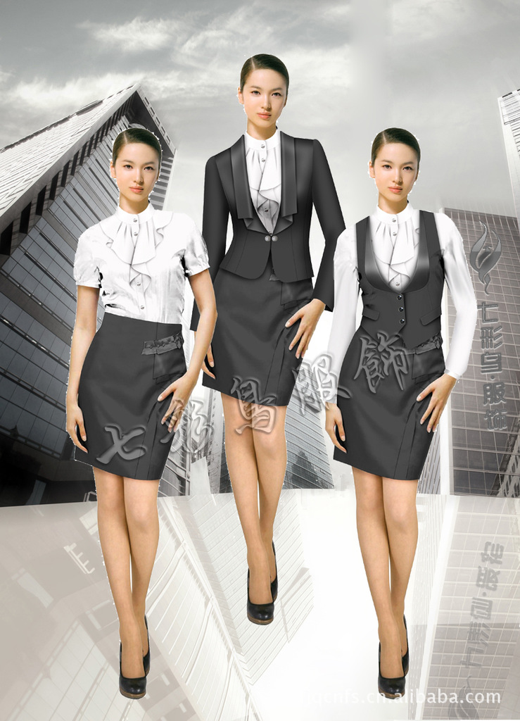 七彩鸟服饰 供应酒店 足浴 会所 夜总会等中高低档场所员工制服