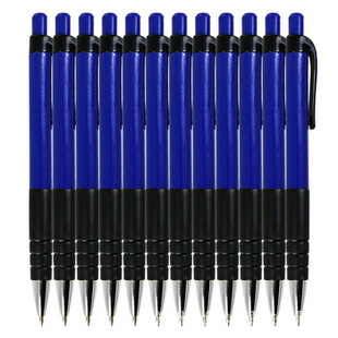 批发圆珠笔 蓝色圆珠笔 得力文具 6505 得力0.7mm 圆珠笔