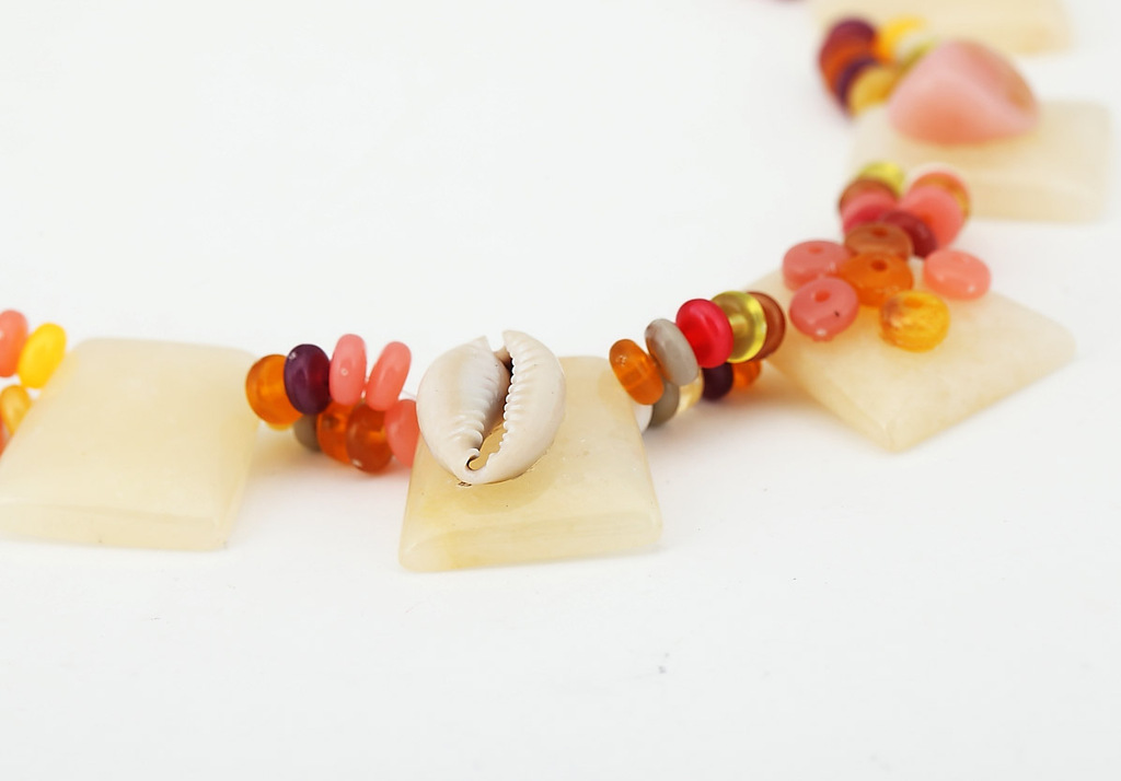 2012古老辟邪新款独创饰品批发玛瑙天然海藻石连串项链