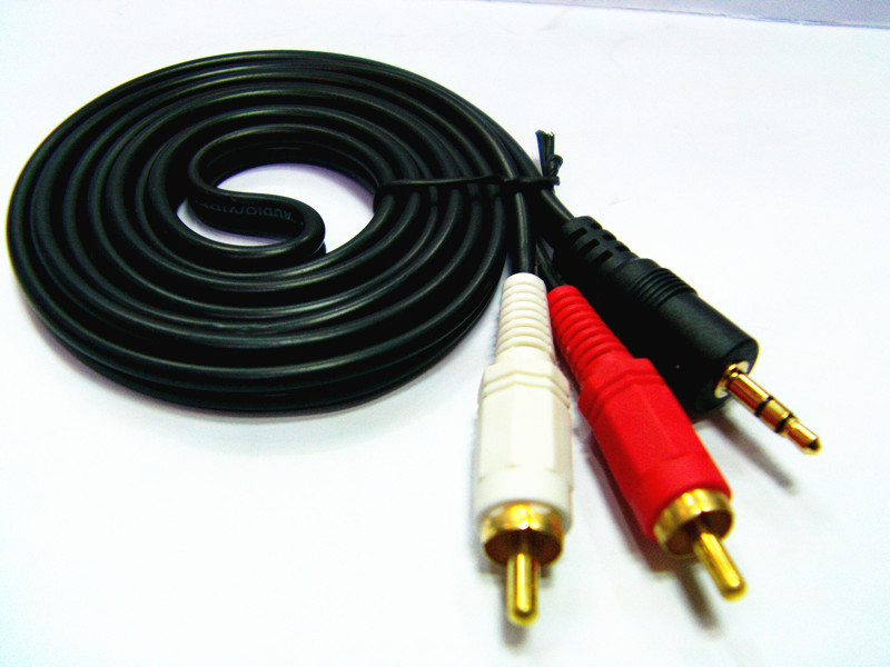 5公转2rca 3.5转2莲花