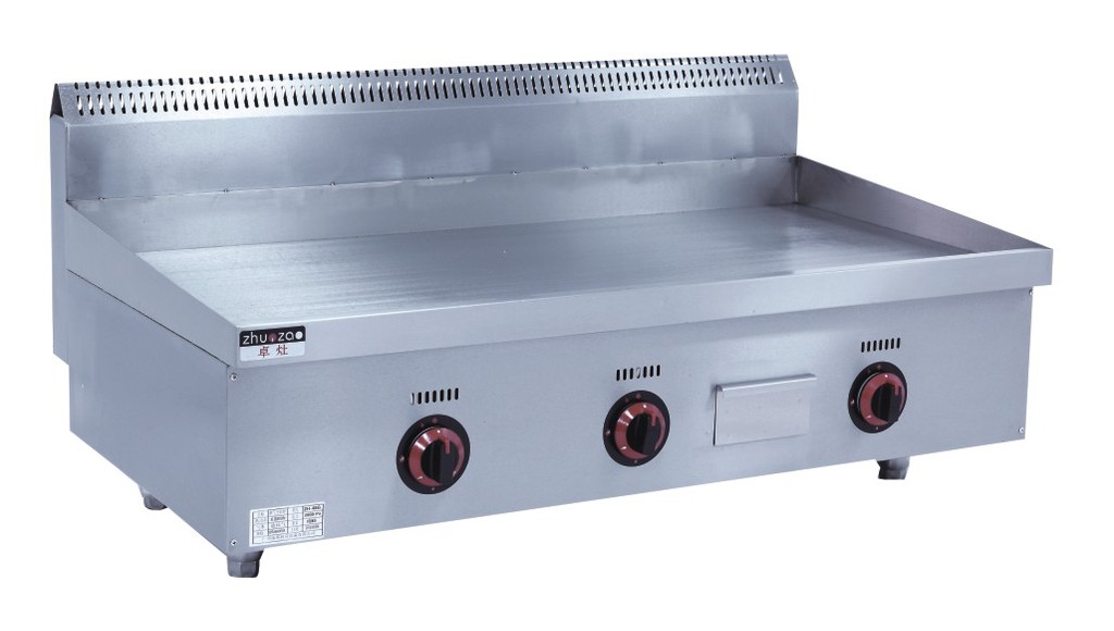 zh48g燃气扒炉燃气平扒炉铁板烧快餐店厨房设备酒店用品