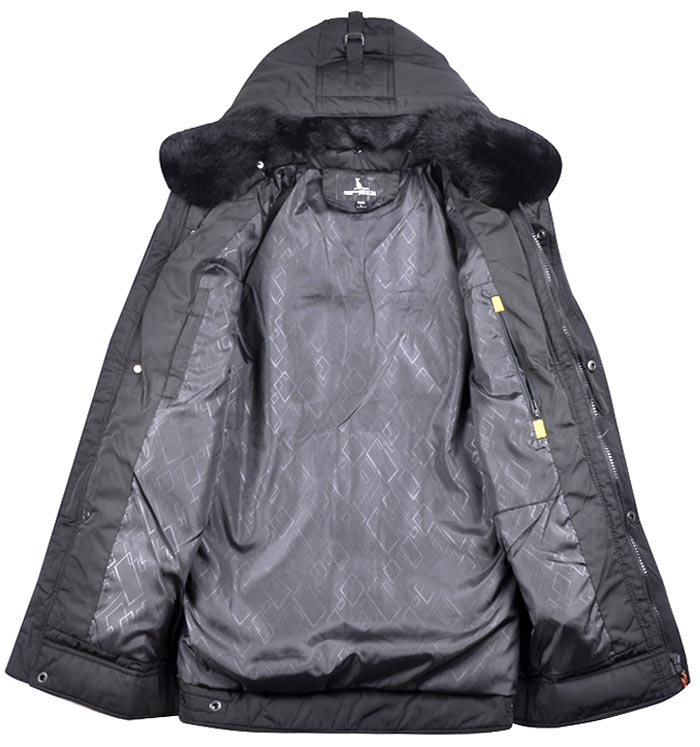 霸王鼠专柜正品2012冬装男式品牌羽绒服连帽毛领可脱卸 2050