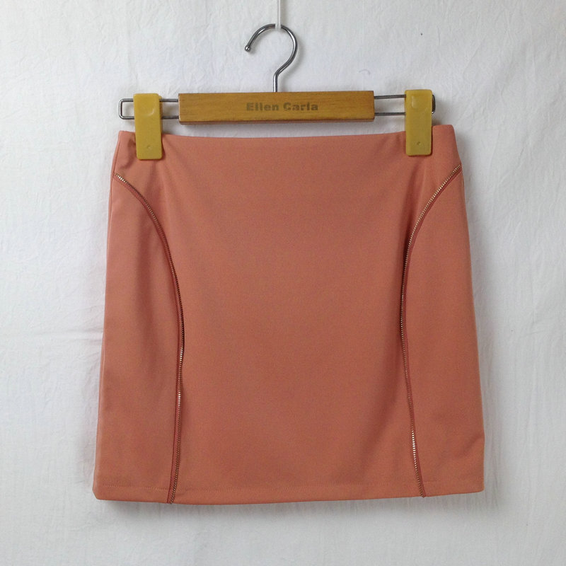 品牌 ellen carla 图案 纯色 货号 e122q1286g4 颜色 浅皮红  韩版浅