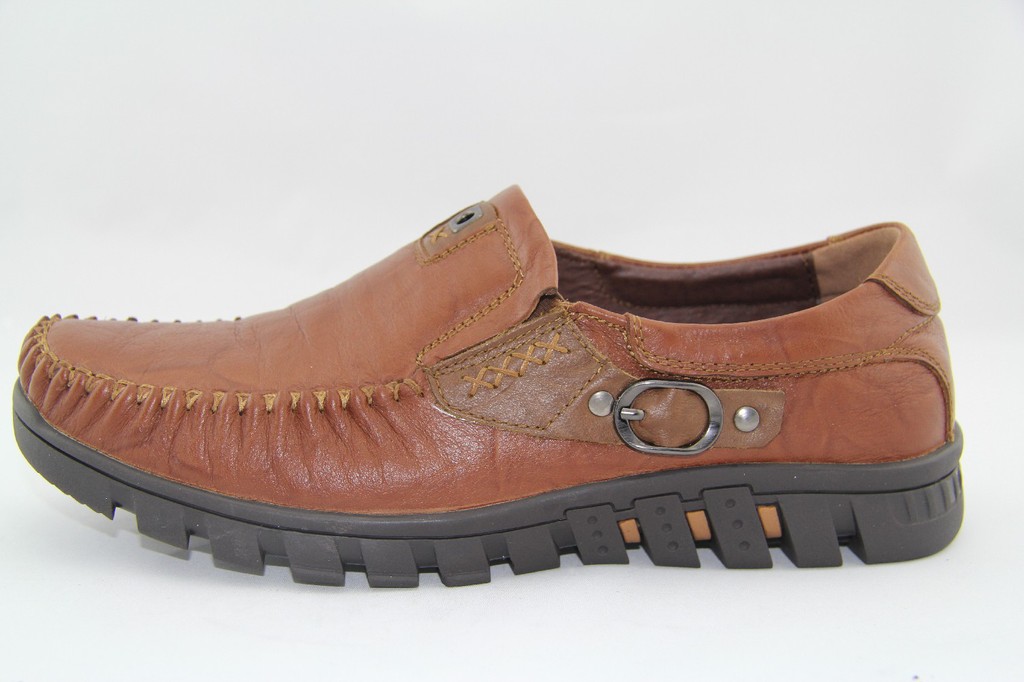 常州新纪元鞋业优质供应 意大利老爷车男士休闲皮鞋