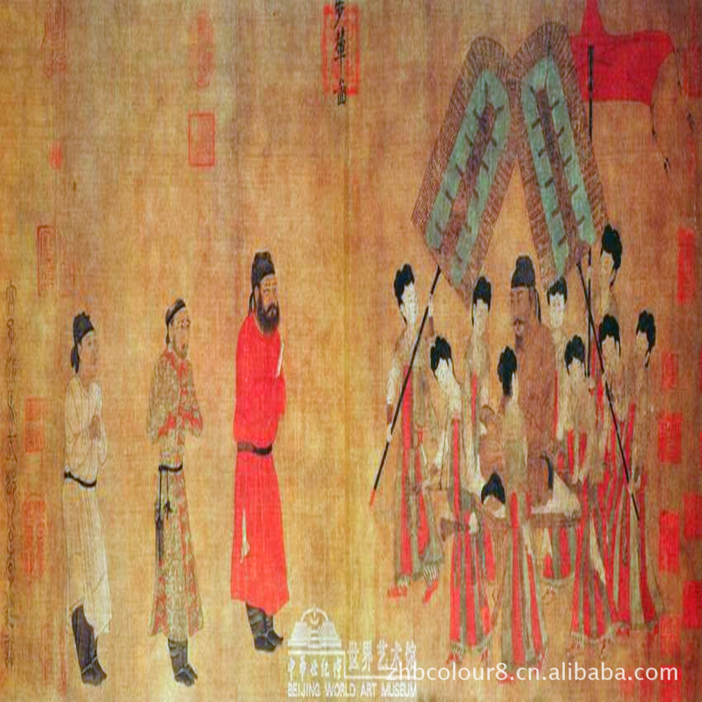 古代步辇图片,华丽的辇图片,豪华步辇的图片_大山谷图库