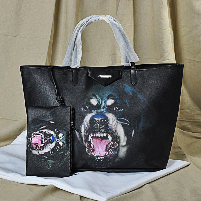 2012新品罗威纳恶犬狗头包 单肩购物包袋