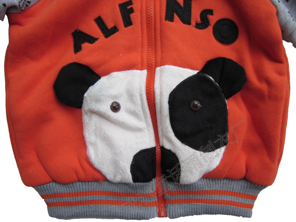 童装外套 儿童秋装 女童秋装 卡通图案 长袖连帽秋款外套