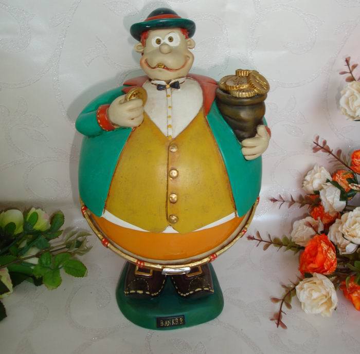 储钱罐 新款卡通 创意球形 hai 人物